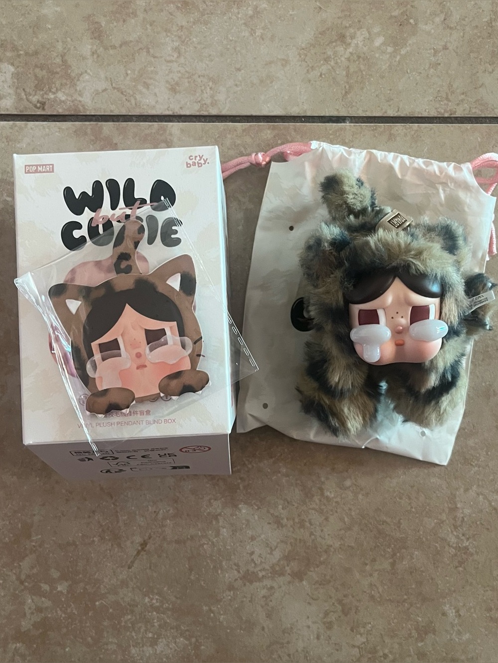 POP Mart Crybaby Wild But Cutie Wild Cutie Secret Plush Pendant